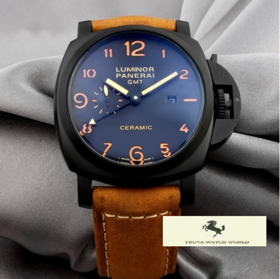 HK1066 PANERAİ LUMİNOR GMT CERAMİC NUBUK KORDON OTOMATİK